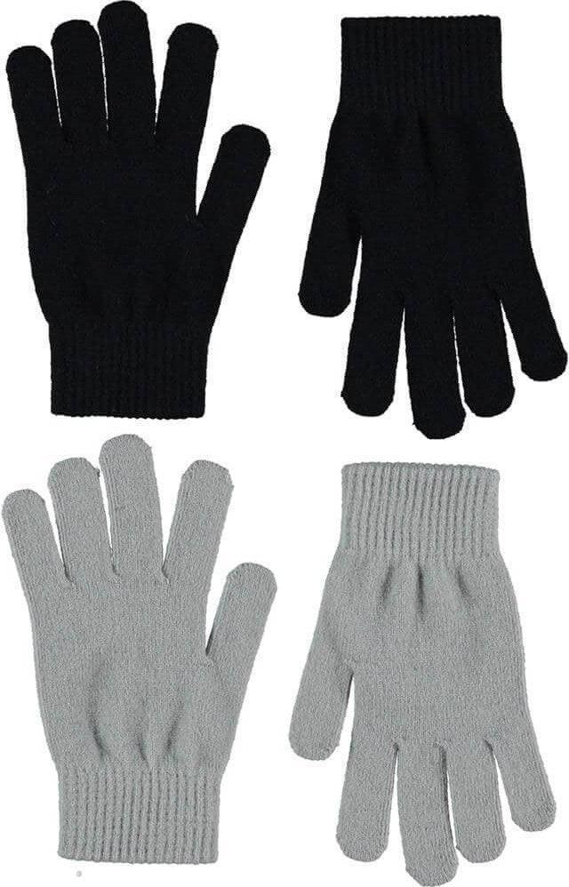 Gloves | Kiddy - Black | Molo - The Ridge Kids