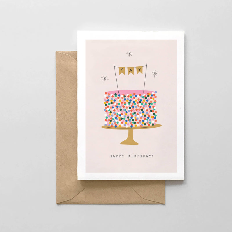 Greeting Card | Happy Birthday Sprinkle Cake | Spaghetti & Meatballs - The Ridge Kids