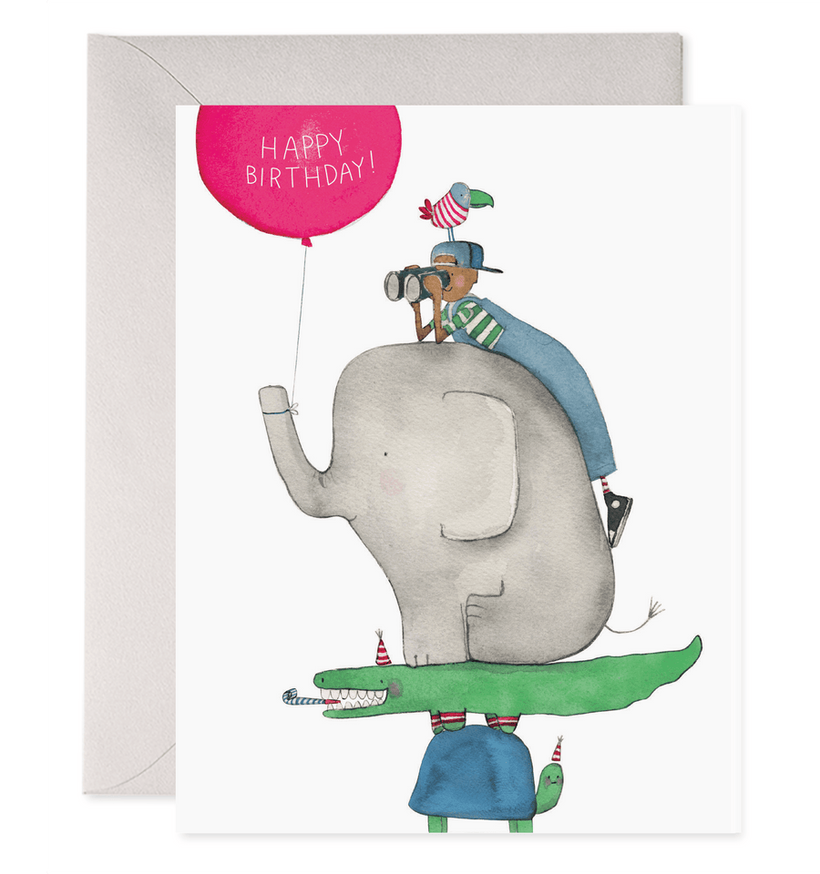 Greeting Card |Animal Stack | E. Frances - The Ridge Kids