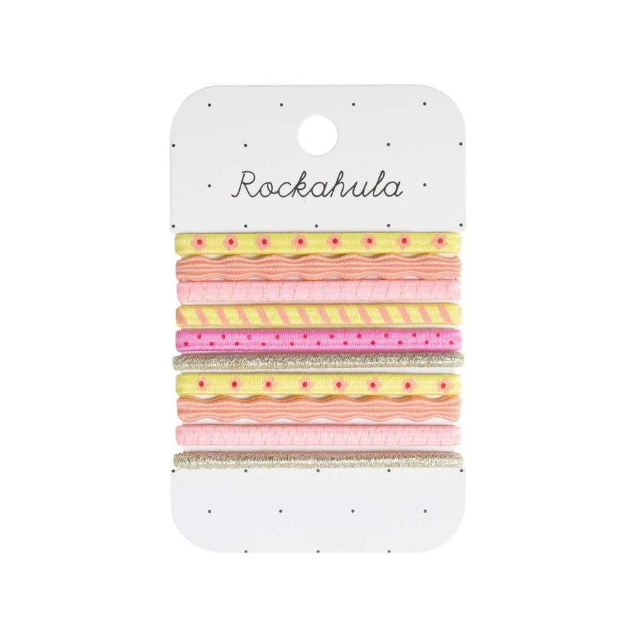 Hair Ties | Hippy Shake Elastic Pony Pack | Rockahula Kids - The Ridge Kids