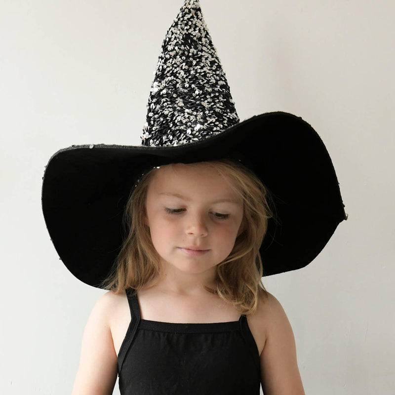 Halloween Hat | Sequin Velvet Witches Hat | Rockahula Kids - The Ridge Kids