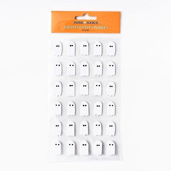 Halloween Stickers | Glitter Ghost Stickers | Paper Source - The Ridge Kids