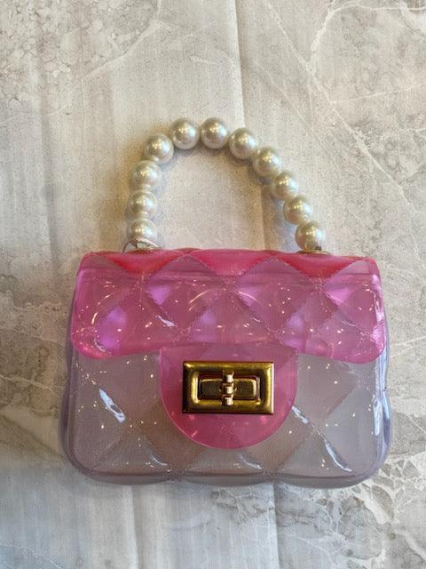 Handbags | Jelly Purse- Pearl handle - assorted | Cece and Co - The Ridge Kids