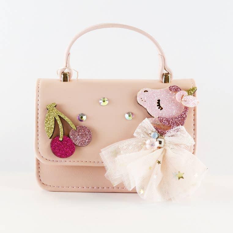 Handbags |Unicorn & Cherry Applique | Doe a Dear - The Ridge Kids