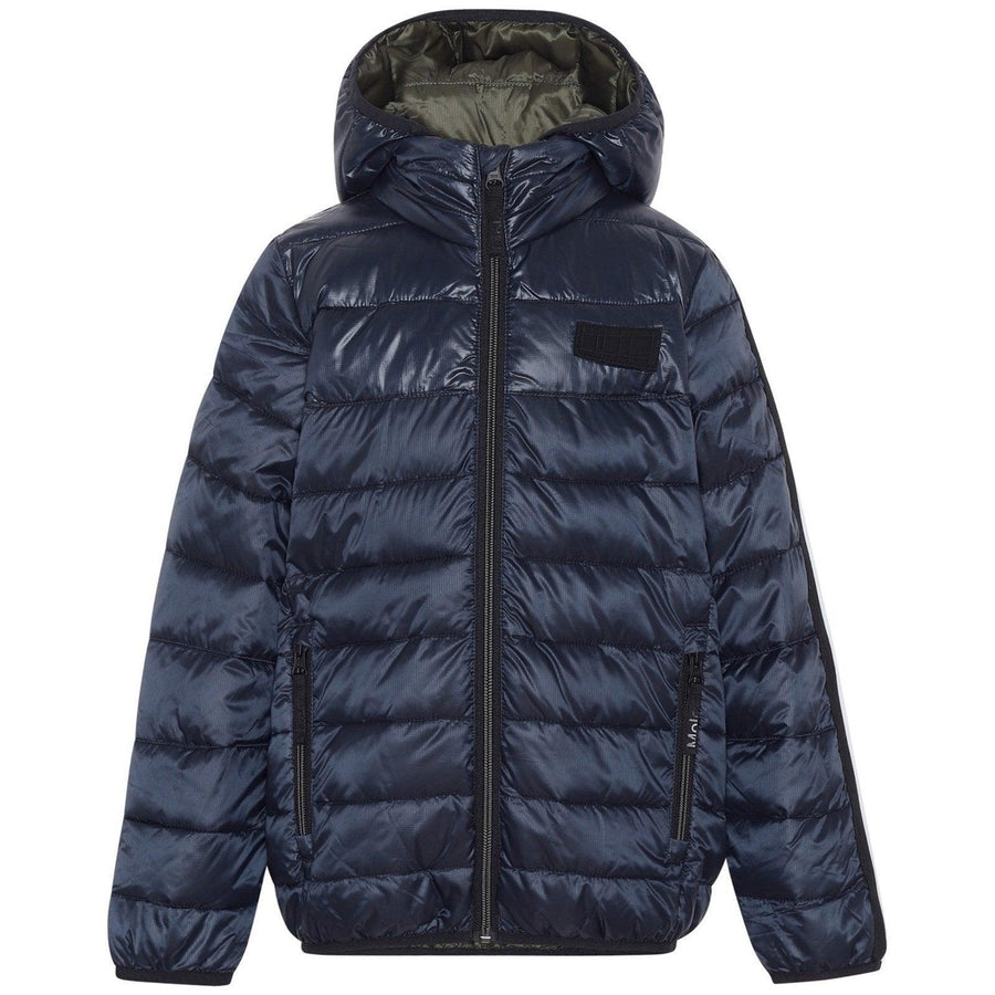 Hao Winter Jacket with Detachable Hood | Galaxy Blue | Molo - The Ridge Kids