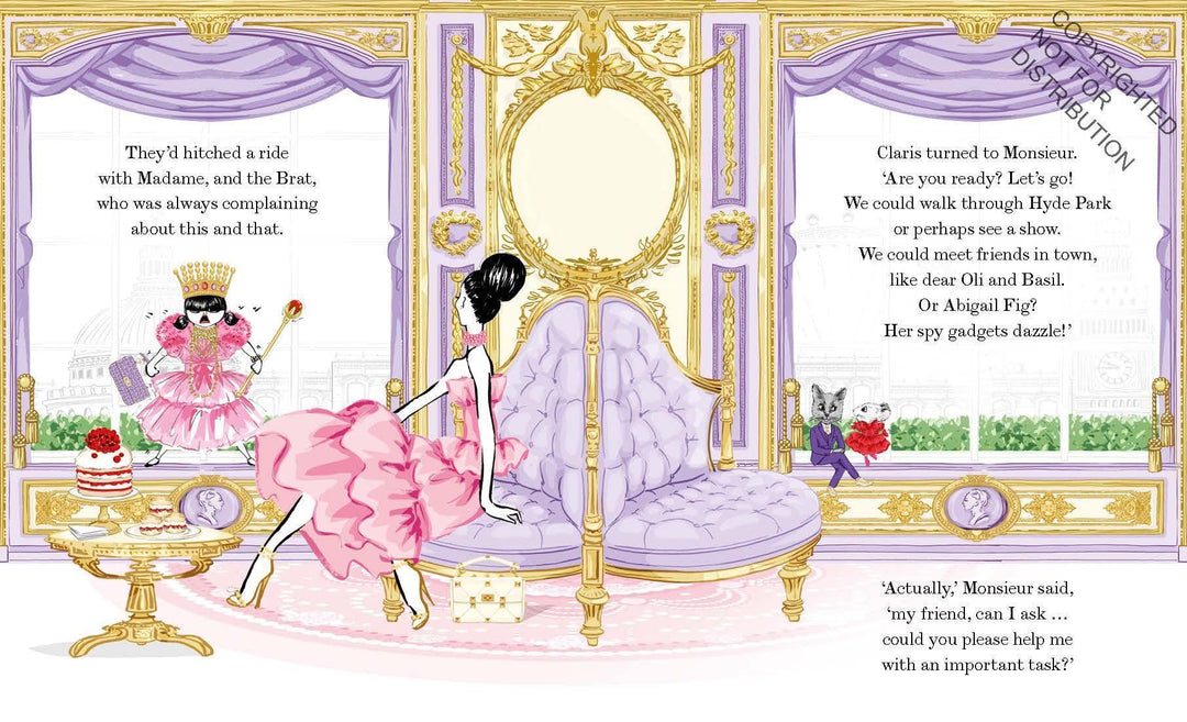 Hardcover Books | Claris The Chicest Mouse in Paris- The Secret Crown | Megan Hess - The Ridge Kids