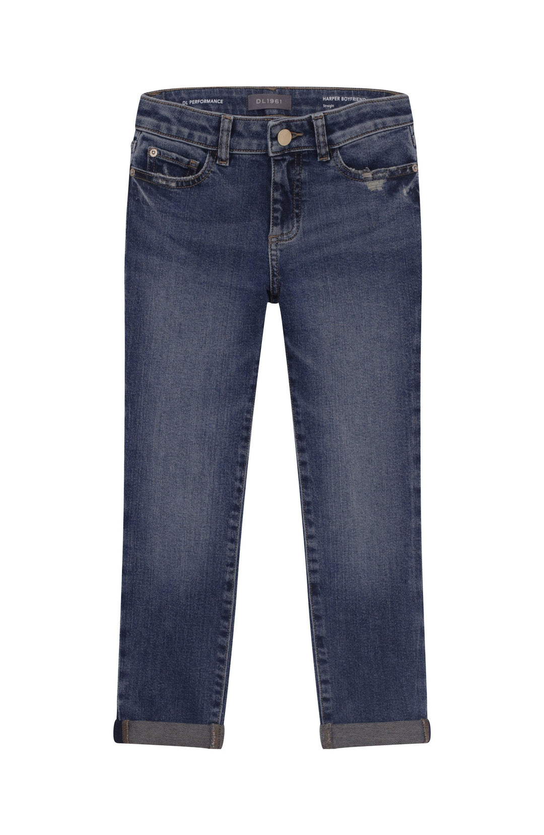 Harper Straight Boyfriend Denim Toddler | Lt. Seaborn Wash | DL1961 Kids - The Ridge Kids
