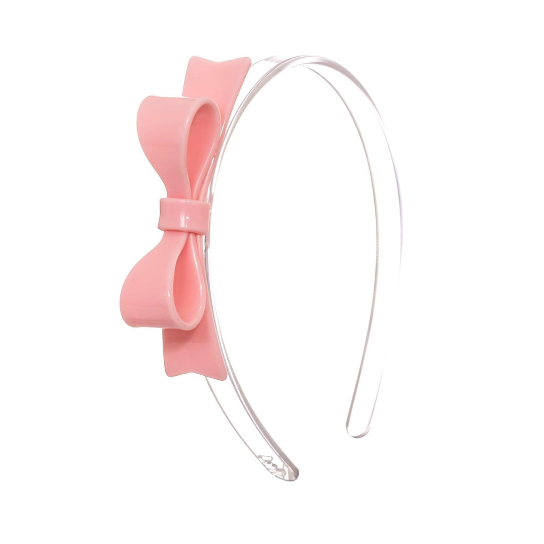 Headband | Bow In Light Pink | Lilies & Roses NY - The Ridge Kids