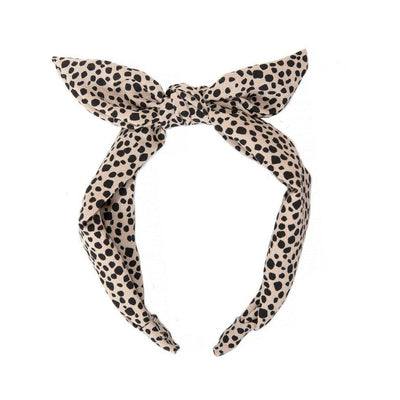 Headband | Luna Leopard Tie Headband | Rockahula Kids - The Ridge Kids