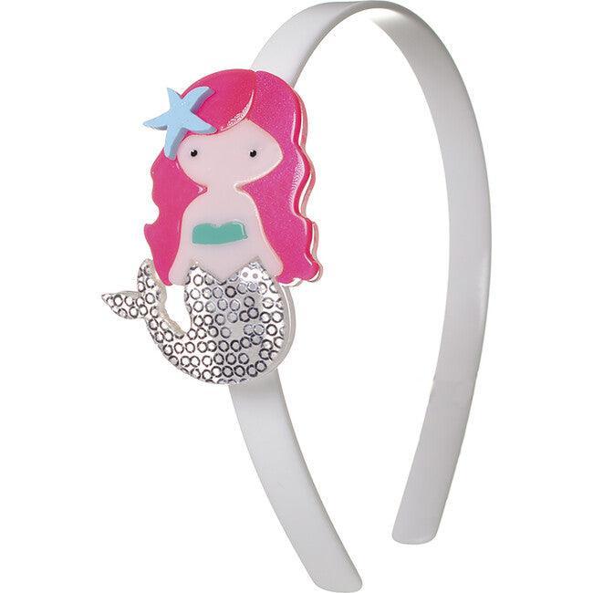Headband | Mermaid Neon Pink Hair | Lilies & Roses NY - The Ridge Kids