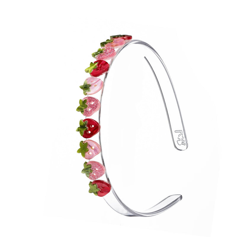 Headband | Multi Strawberry Pearlized | Lilies and Roses NY - The Ridge Kids