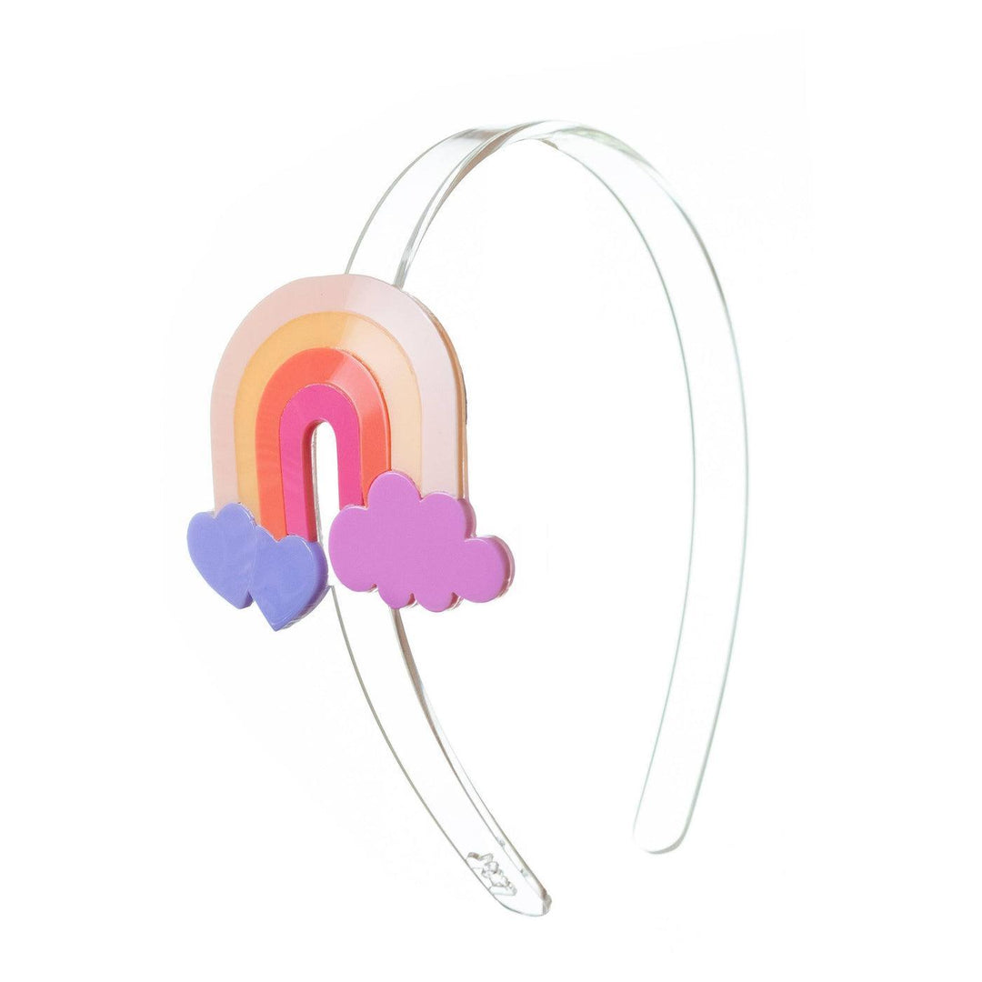 Headband | Rainbow Muted Pastel Colors | Lilies & Roses NY - The Ridge Kids