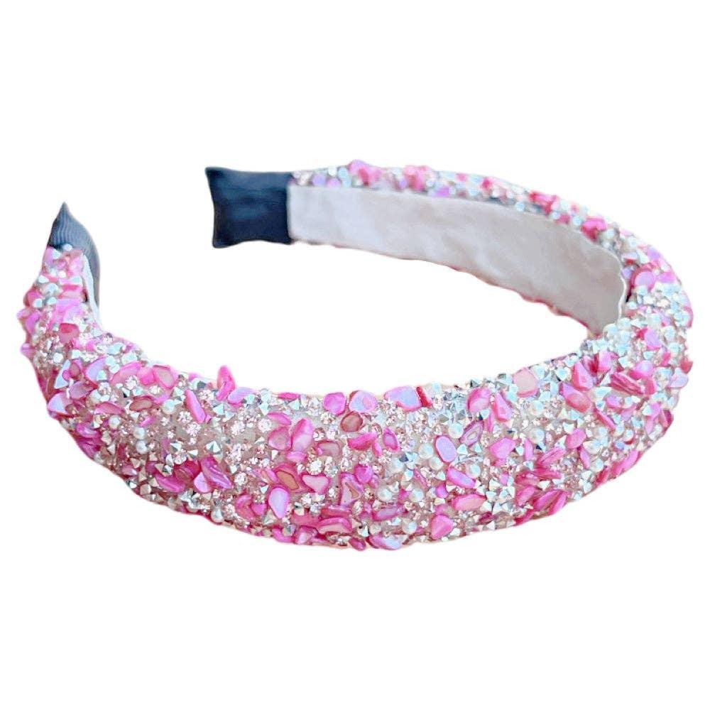 Headbands All That Glitters Headband - Pink + Silver | Headbands of Hope - The Ridge Kids