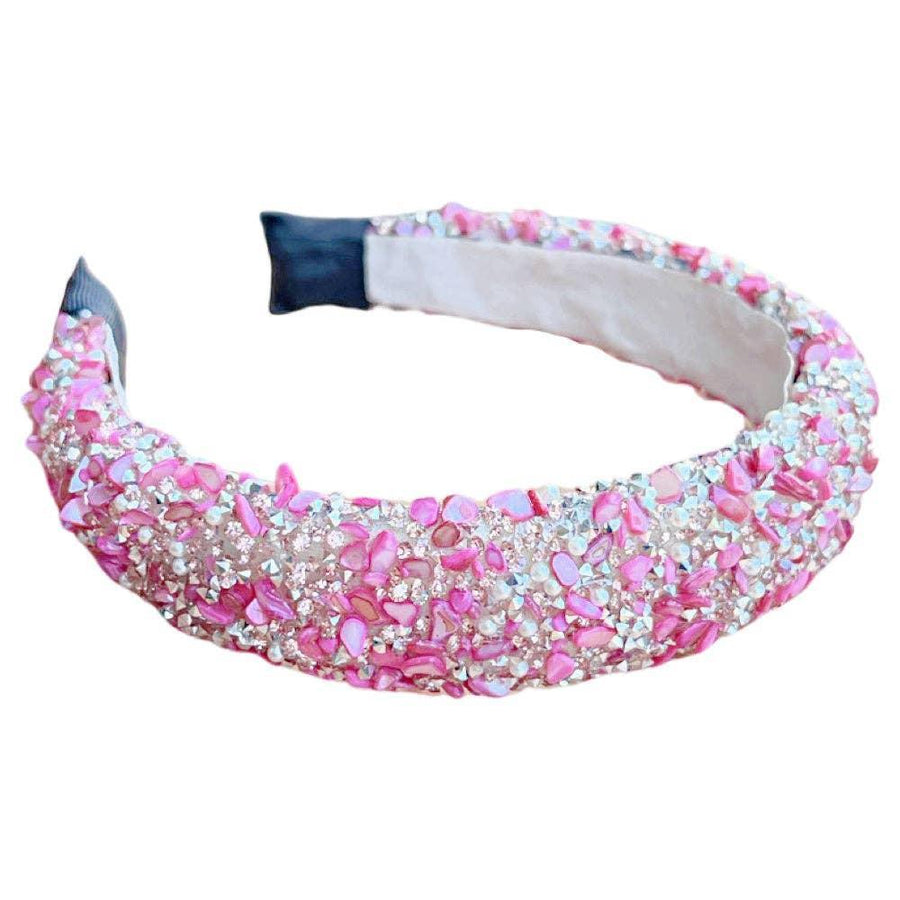 Headbands All That Glitters Headband - Pink + Silver | Headbands of Hope - The Ridge Kids