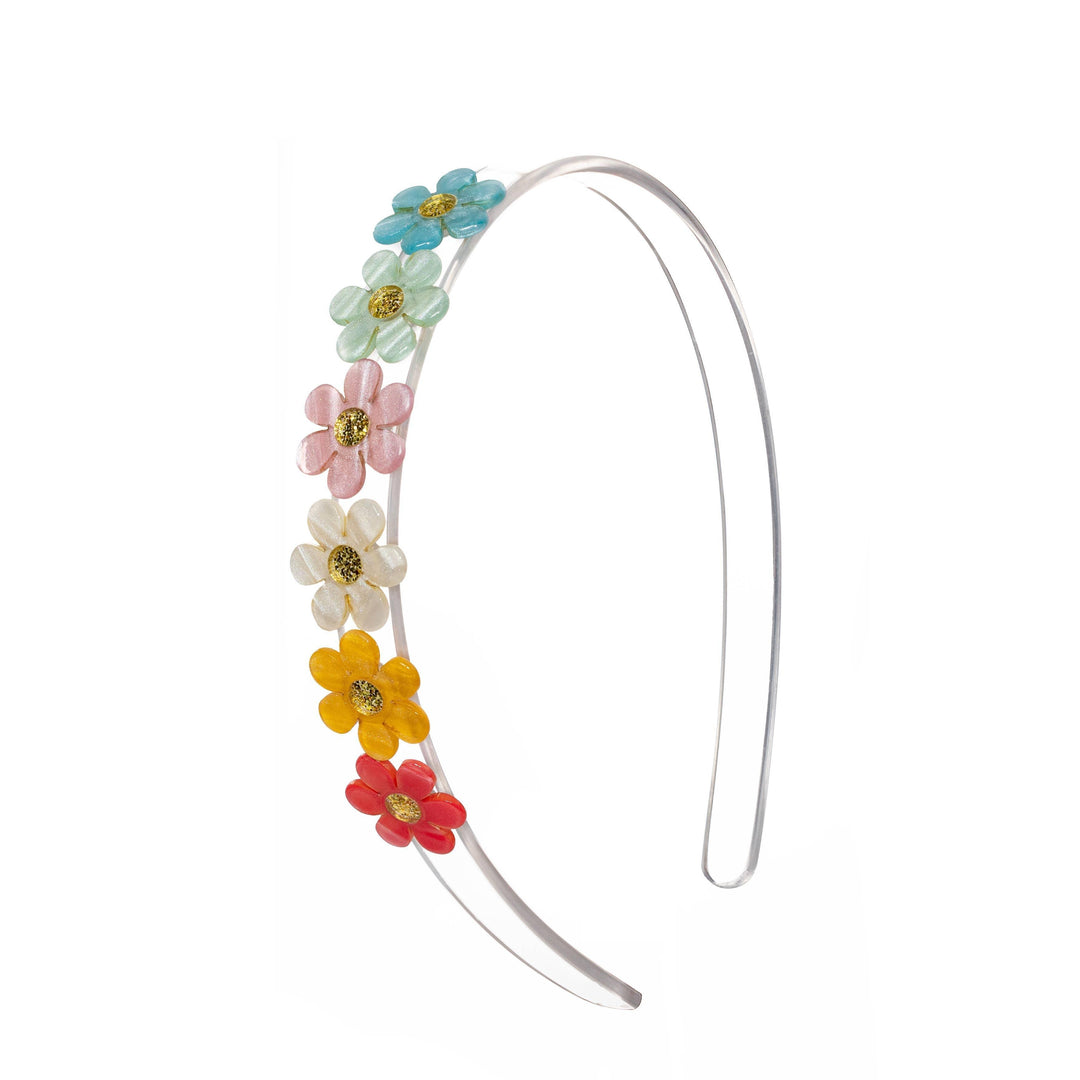 Headbands | Centipede Daisies Pearl Pastel | Lilies and Roses NY - The Ridge Kids
