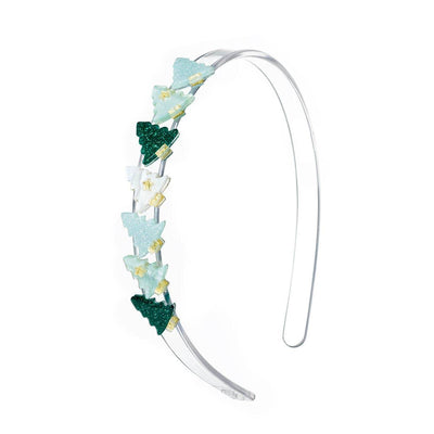 Headbands | Christmas Tree Mint Pearlized | Lilies and Roses NY - The Ridge Kids