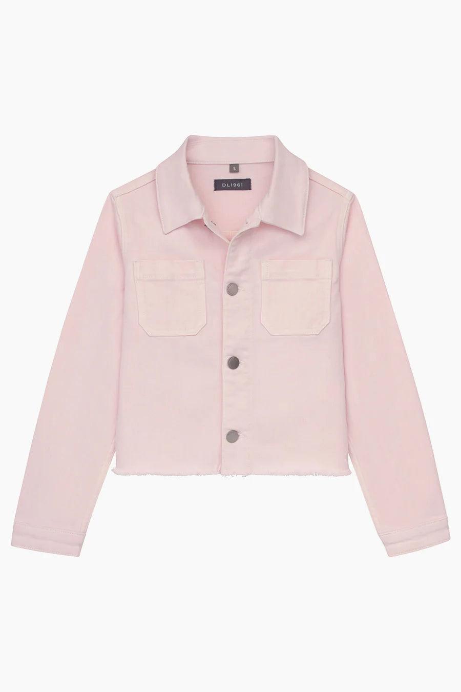 Denim Jacket | Toddler Manning- Rose Lychee | DL 1961 - The Ridge Kids