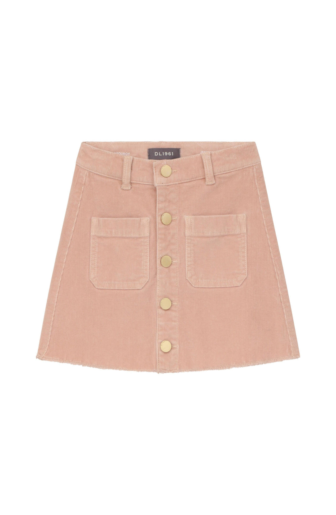 Jenny Mini Skirt Toddler | Rose Stretch Corduroy | DL1961 Kids - The Ridge Kids