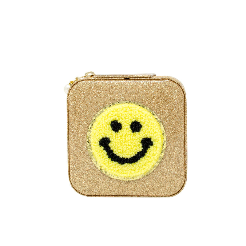 Jewelry Box | Happy Face Sparkle: Gold | Tiny Treats and Zomi Gems - The Ridge Kids