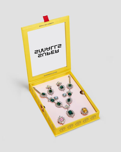 Jewelry Set | Emerald Ball Mega Necklace | Super Smalls - The Ridge Kids