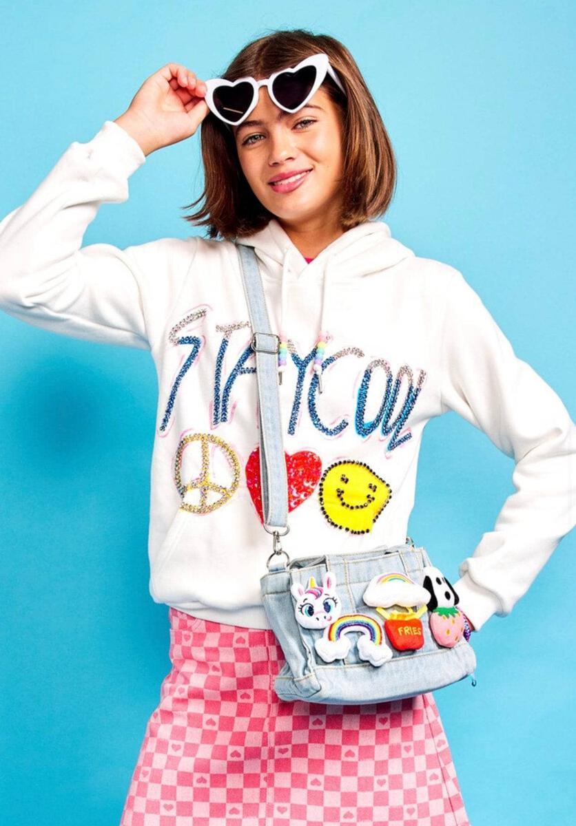 Kids Handbag | Denim - Unicorn Plushie Surprise | Lola and The Boys - The Ridge Kids