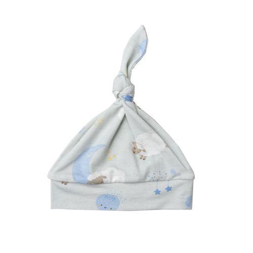 Knotted Baby Hat | Baby Sheep Blue | Angel Dear - The Ridge Kids