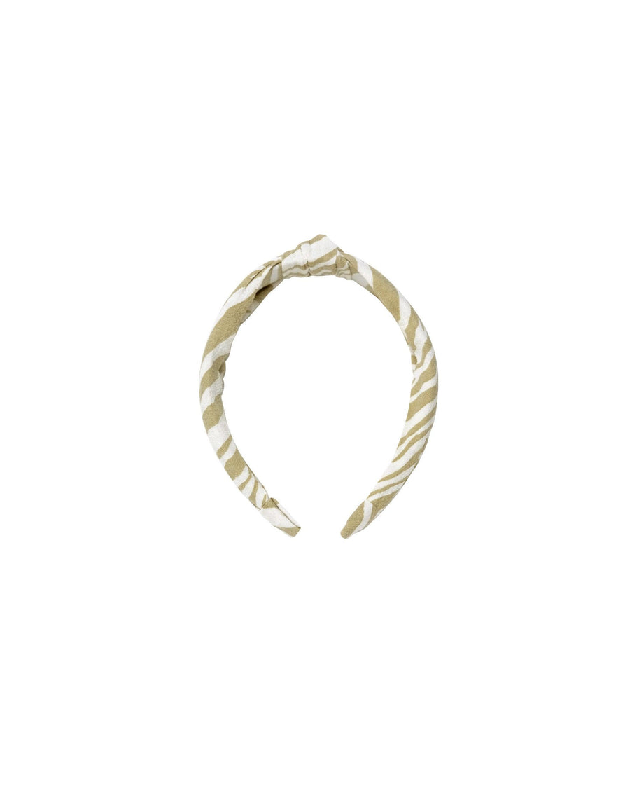 Knotted Headband | Zebra | Rylee and Cru - The Ridge Kids