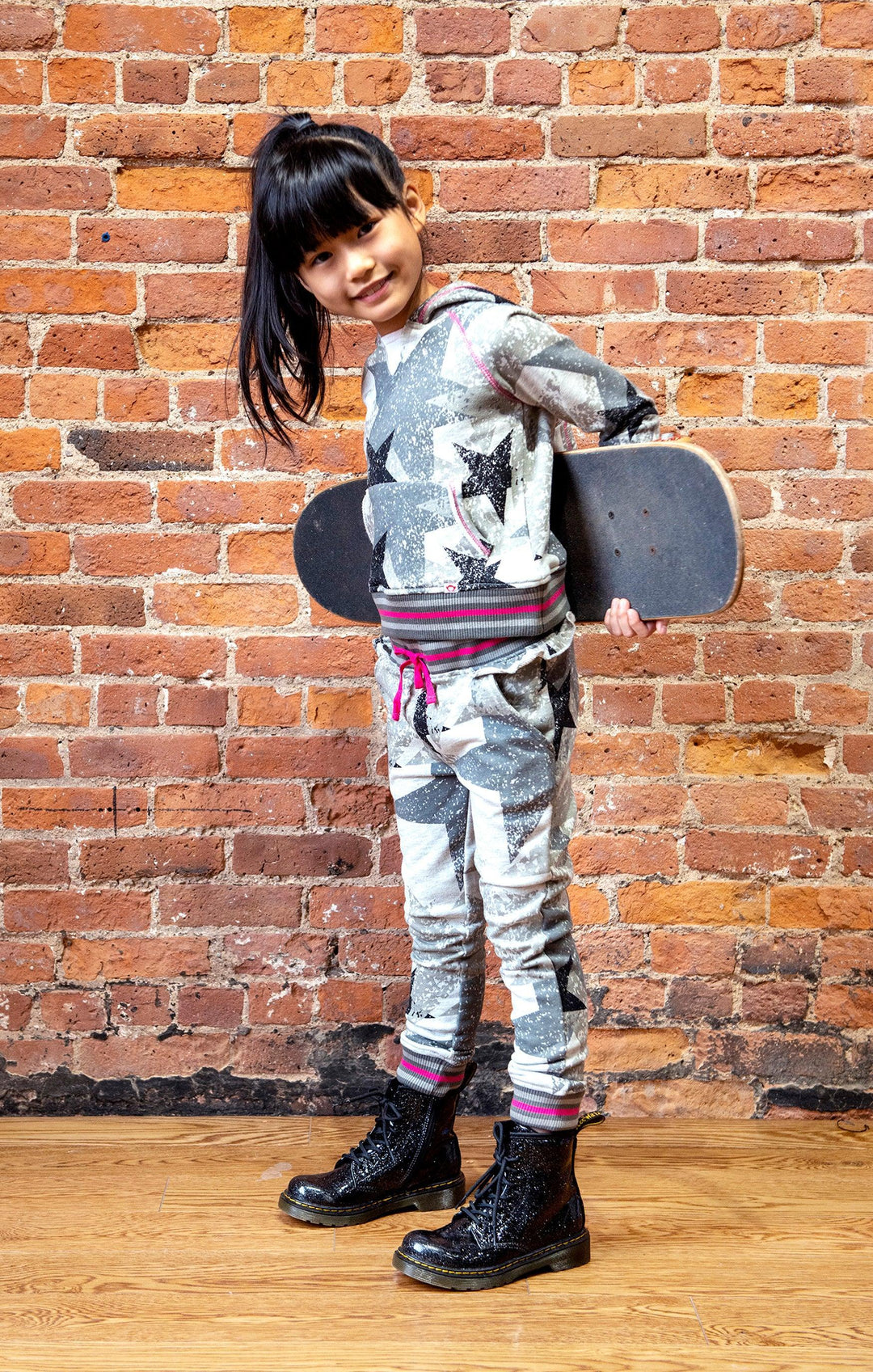 Layered Fiona Hoodie | Camo Star | Appaman - The Ridge Kids
