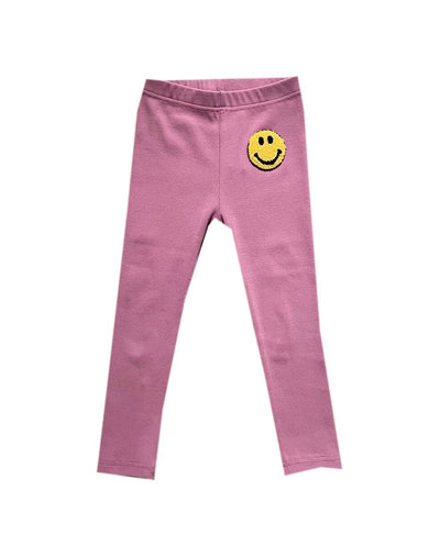 Leggings | Smile Dark Pink | Petite Hailey - The Ridge Kids