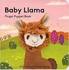 Board Book | Baby Llama | Finger Puppet Book - The Ridge Kids