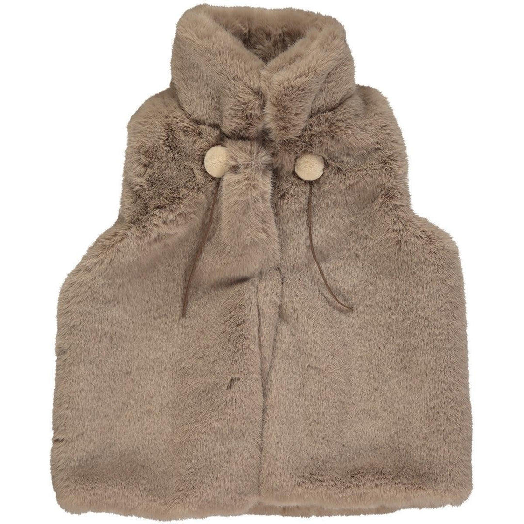 Margo Vest | Brown Grey | Vignette - The Ridge Kids