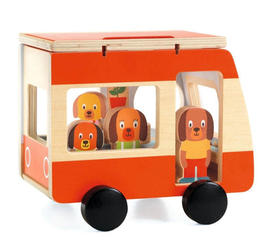 Minicombi Wooden Toy Set | Eco Wood Toys | Djeco - The Ridge Kids