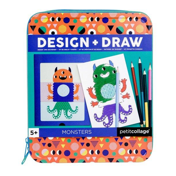 Design and Draw Monsters | Craft Kit | Petit Collage - The Ridge Kids