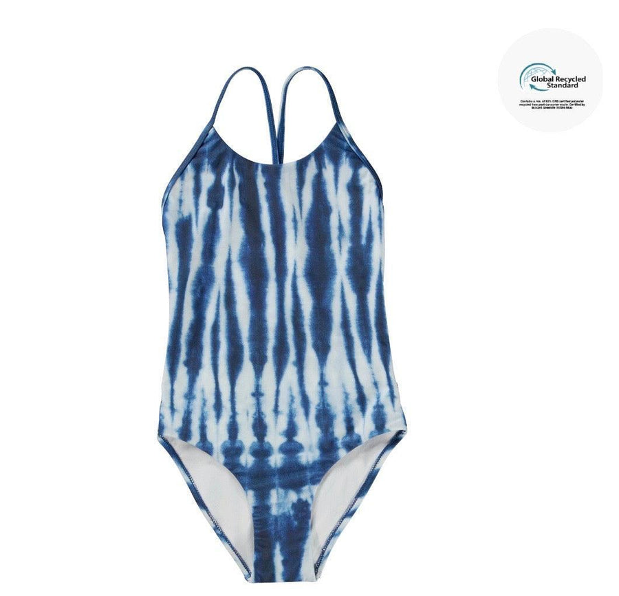 Nellys Adult Size Swimsuit (Mommy & Me)| Tie Dye Vertical| Molo - The Ridge Kids