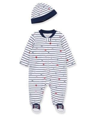 Onesie and Hat Set | All-Star Athlete | Little Me - The Ridge Kids