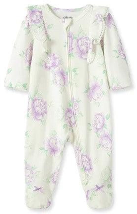 Onesie and Hat Set | Lavish Blooms | Little Me - The Ridge Kids