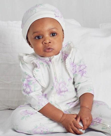 Onesie and Hat Set | Lavish Blooms | Little Me - The Ridge Kids