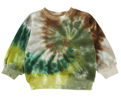 Organic Cotton Dear Velour Sweatshirt | Tie Dye | Molo - The Ridge Kids