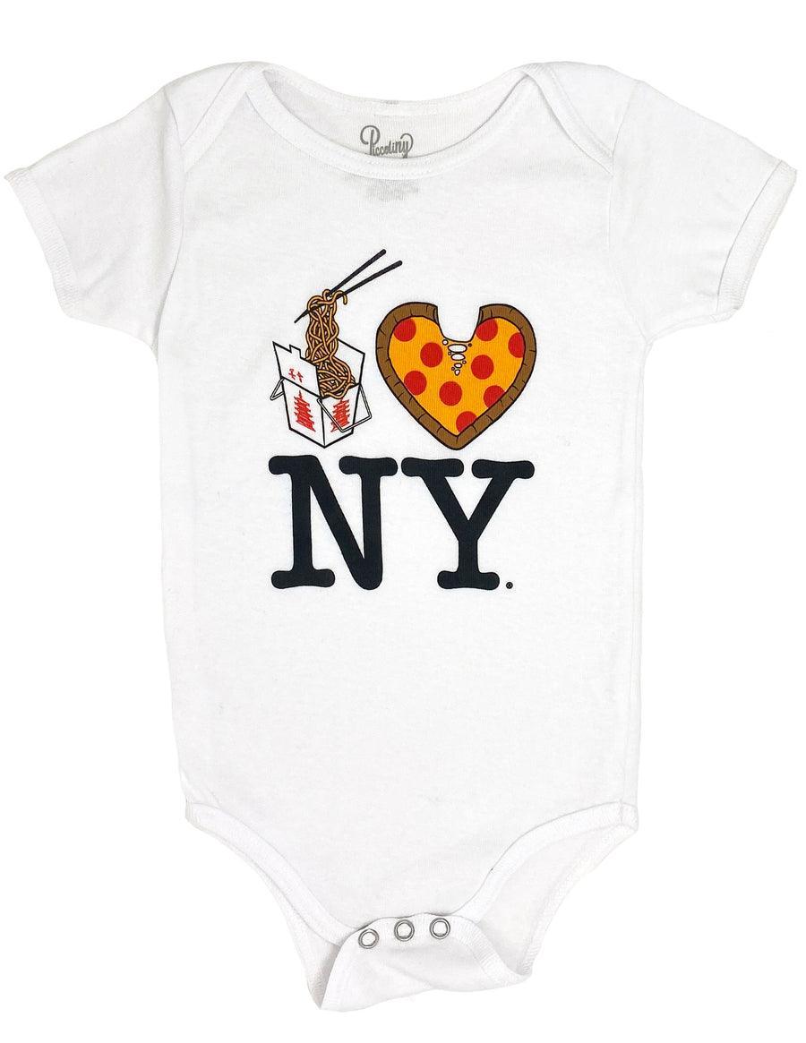 Organic Cotton Onesie | Lo Mein Pizza NY | PiccoliNY - The Ridge Kids