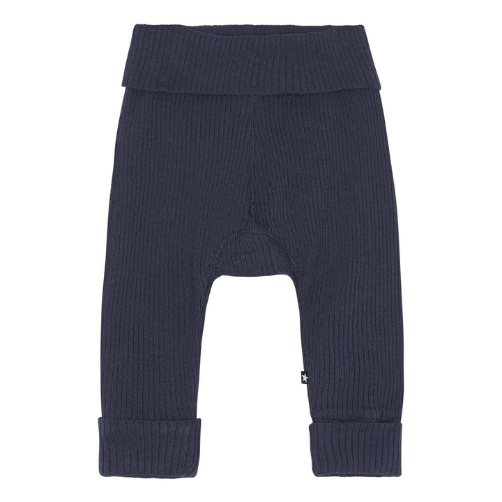 Organic Cotton San Knit Pant | Galaxy Blue | Molo - The Ridge Kids