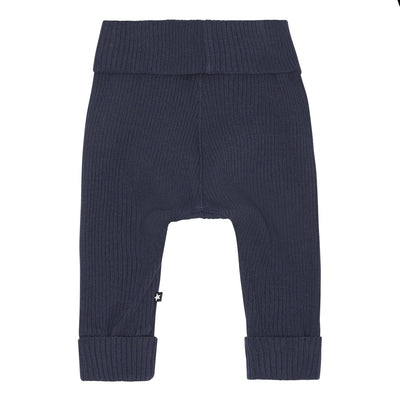 Organic Cotton San Knit Pant | Galaxy Blue | Molo - The Ridge Kids