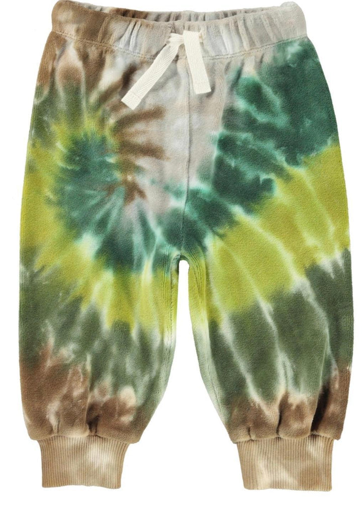 Organic Cotton Simeon Velour Sweatpants | Tie Dye | Molo - The Ridge Kids