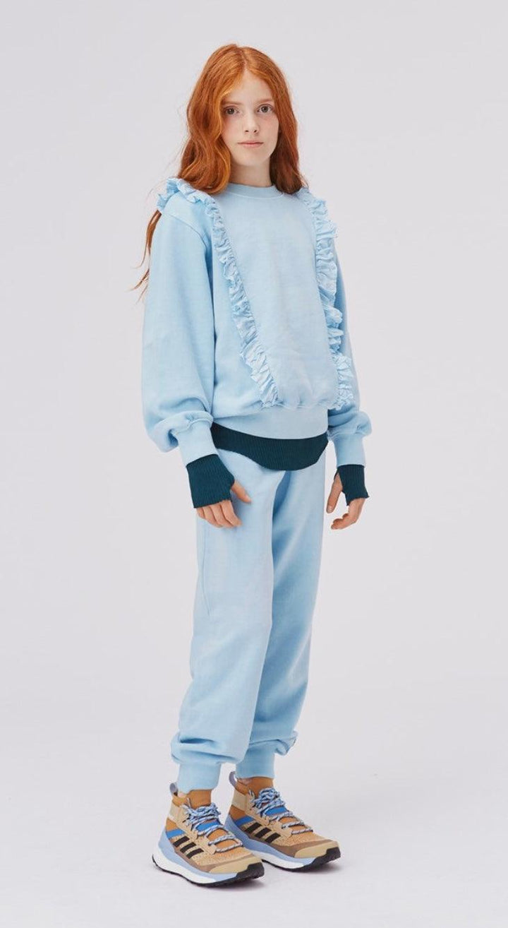 Organic Cotton Sweatshirt | Marcia in Sky Blue | Molo - The Ridge Kids