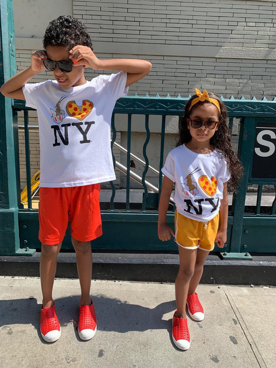 Organic Cotton Tee | Lo Mein Pizza NY | PiccoliNY - The Ridge Kids