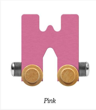 Pastel Pink | A-Z Train Letters | Maple Landmark Inc. - The Ridge Kids