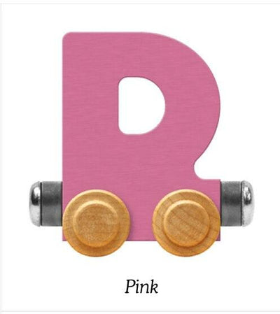 Pastel Pink | A-Z Train Letters | Maple Landmark Inc. - The Ridge Kids