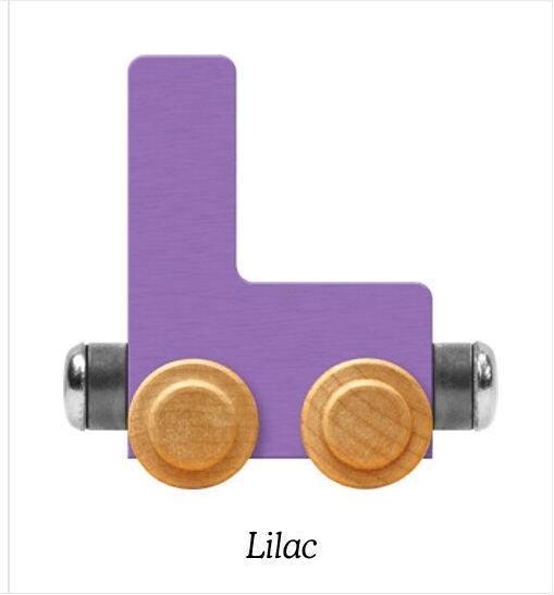 Pastel Purple | A-Z Train Letters |  Maple Landmark Inc. - The Ridge Kids