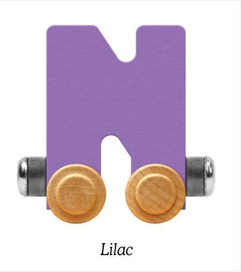 Pastel Purple | A-Z Train Letters |  Maple Landmark Inc. - The Ridge Kids