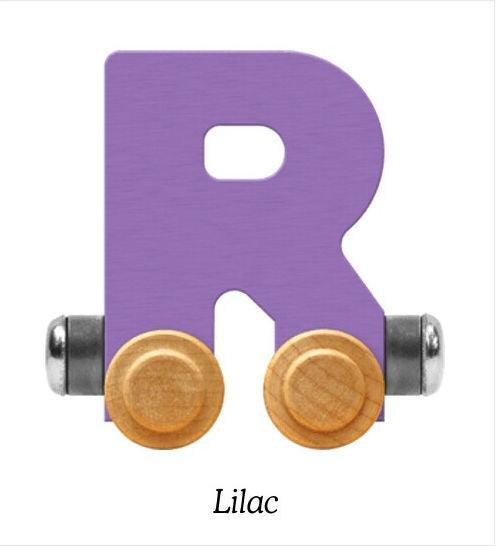 Pastel Purple | A-Z Train Letters |  Maple Landmark Inc. - The Ridge Kids
