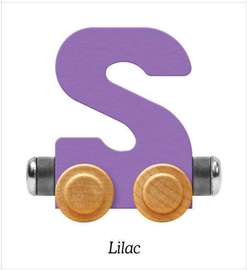 Pastel Purple | A-Z Train Letters |  Maple Landmark Inc. - The Ridge Kids